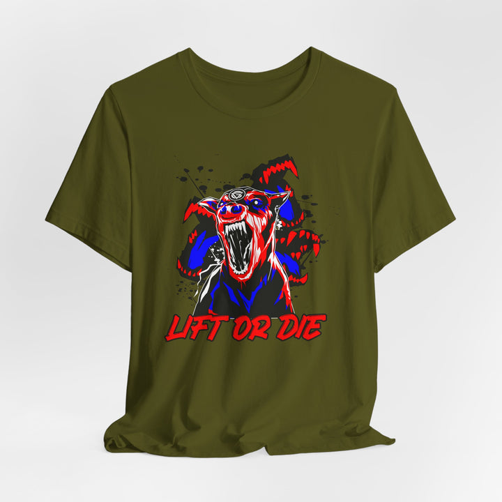 CG MAD DOG RED BLUE WHITE /LIFT OR DIE