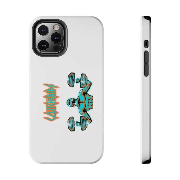 RIDE THE LIGHTNING MIAMI COLORS AQUA ORANGE PHONE CASE/CLUTCHGRIPS
