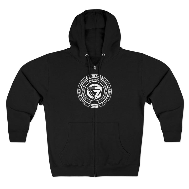 CG MAC SOUL OF LION  BLACK WHITE  /WELCOME TO THE JUNGLE ZIP UP