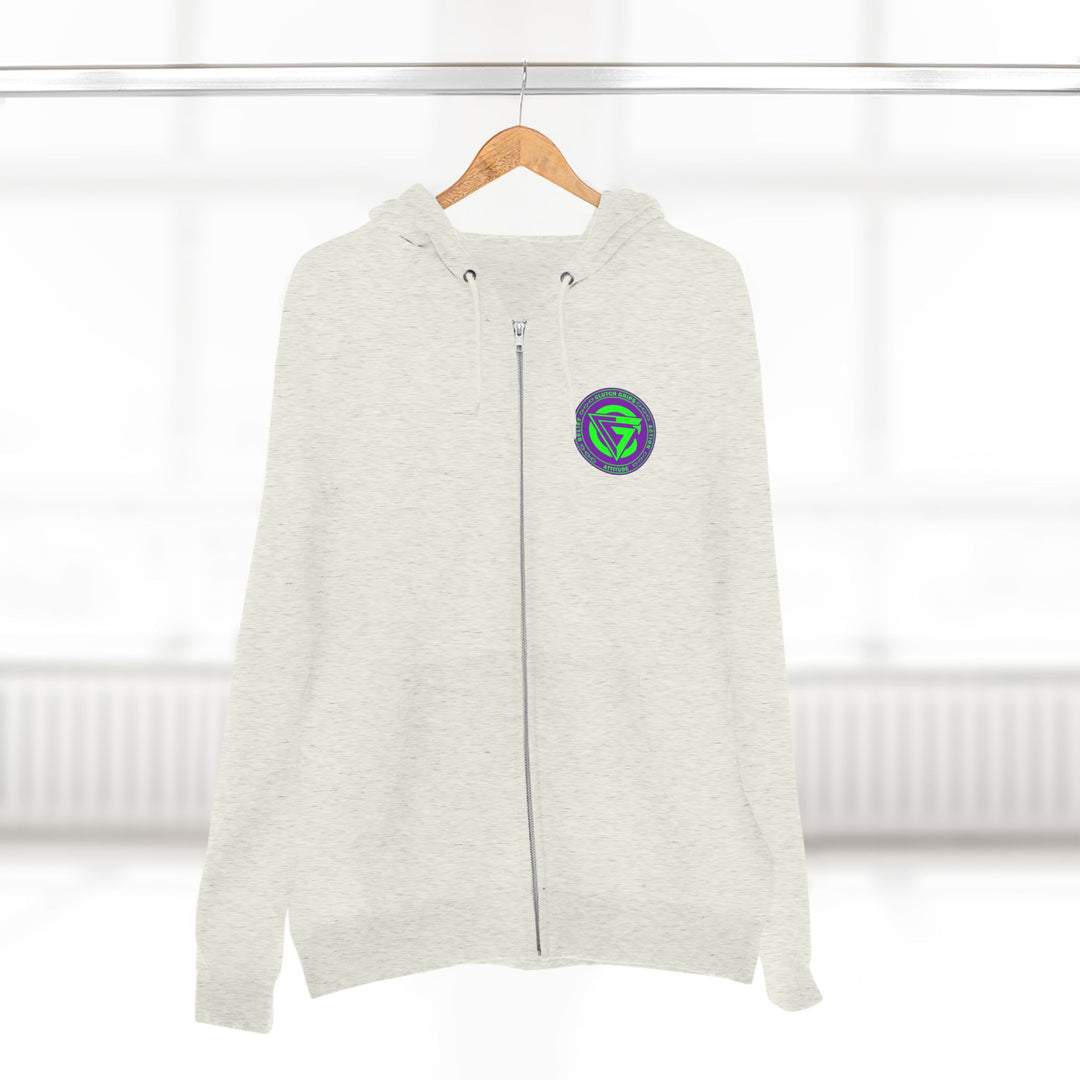 CG TIGER VS TIGER PURPLE GREEN /STAY SAVAGE ZIP UP