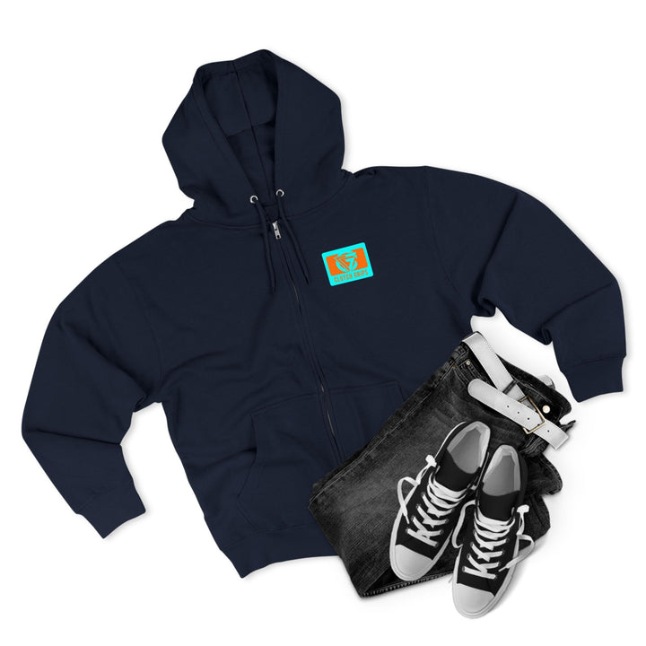 CG CONFIDENCE MAN ORANGE AQUA /CONQUER ZIP UP