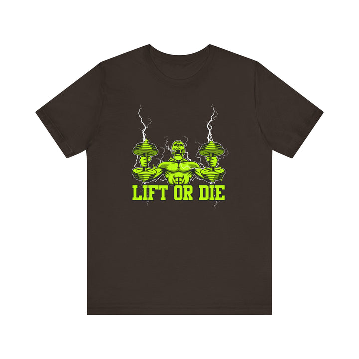 RIDE THE LIGHTNING CRAZY GREEN /LIFT OR DIE