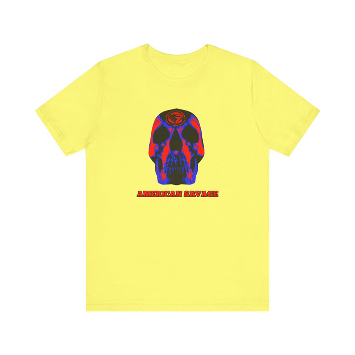 SKULLATOR RED BLUE /AMERICAN SAVAGE