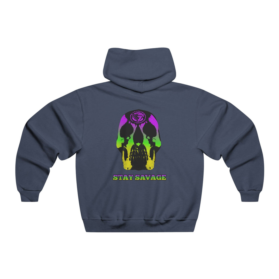 SKULLATOR- YELLOW GREEN PURPLE FADE/STAY SAVAGE