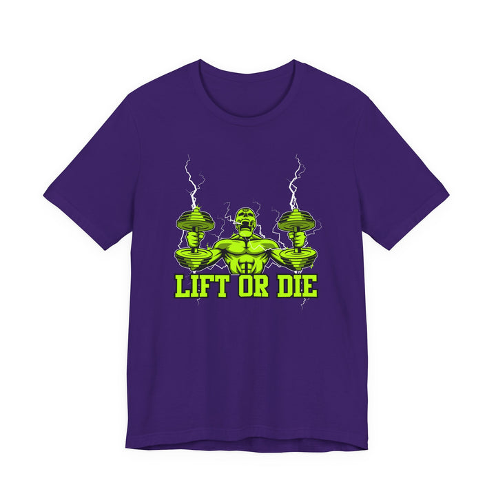 RIDE THE LIGHTNING CRAZY GREEN /LIFT OR DIE