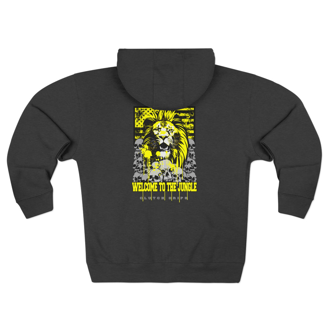 LIONHEART YELLOW BLACK /WELCOME TO THE JUNGLE ZIP UP