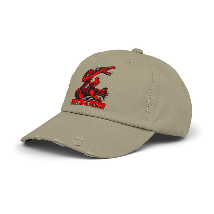 SERPENT SLAYER RED BLACK/DONT BE A BITCH CAP