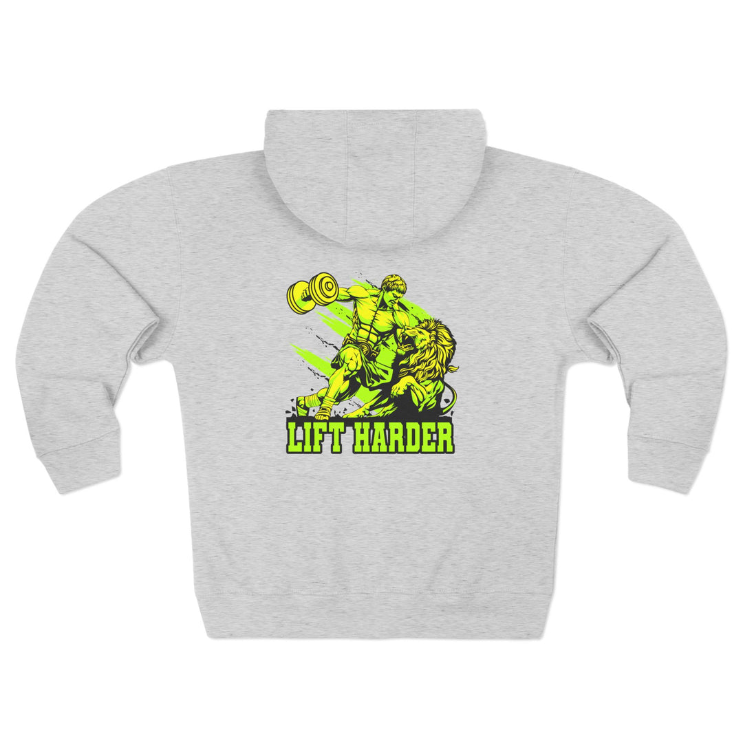 CG LIME GREEN COLISEUM MAC LIFT HARDER ZIP UP