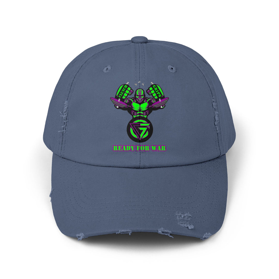 MAD MAC SNAP BAR BREAKER PURPLE GREEN /READY FOR WAR CAP