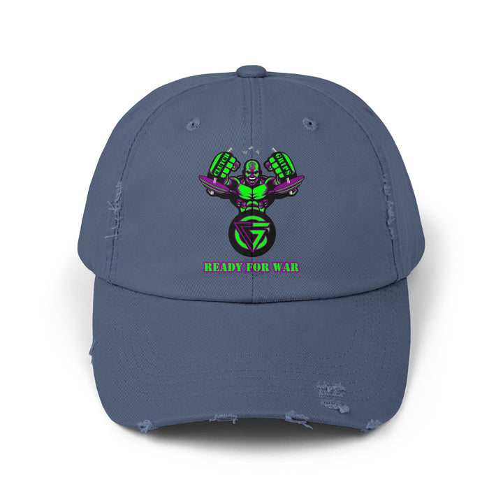 MAD MAC SNAP BAR BREAKER PURPLE GREEN /READY FOR WAR CAP