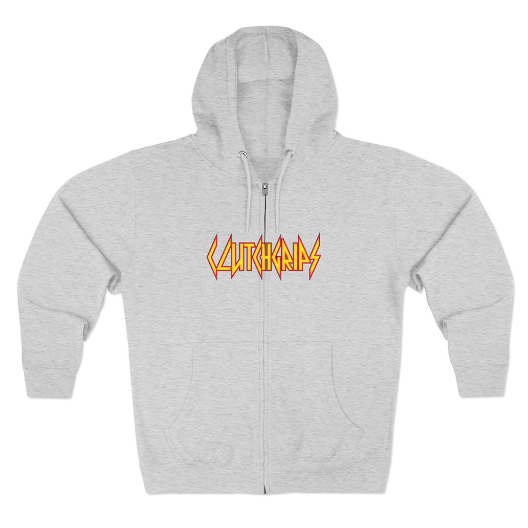 CG SGL SKULL BELL RED GOLD /LIFT OR DIE ZIP UP