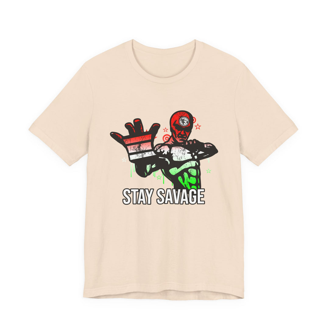 GRIP MASTER MAC RED WHITE GREEN FADE /STAY SAVAGE