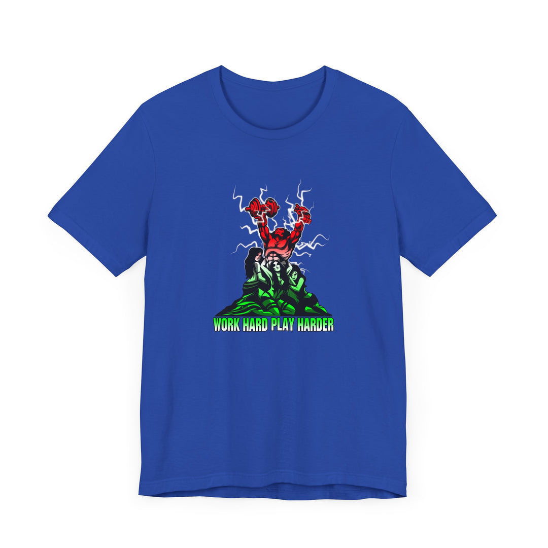 CG CONFIDENCE RED WHITE GREEN FADE /WORK HARD PLAY HARDER