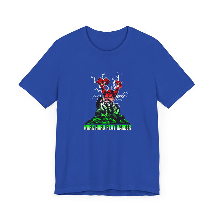 CG CONFIDENCE RED WHITE GREEN FADE /WORK HARD PLAY HARDER