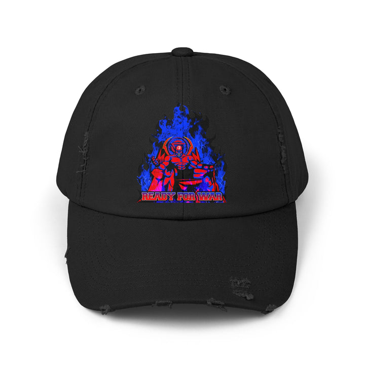 MAC FINAL BOSS FIRE CHAIR RED BLUE /READY FOR WAR CAP