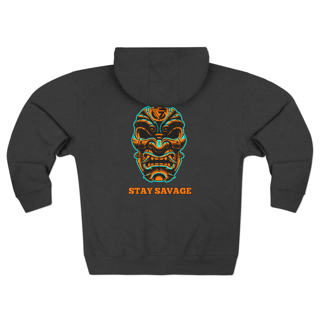 SAMURAI MAC AQUA ORANGE /STAY SAVAGE ZIP UP