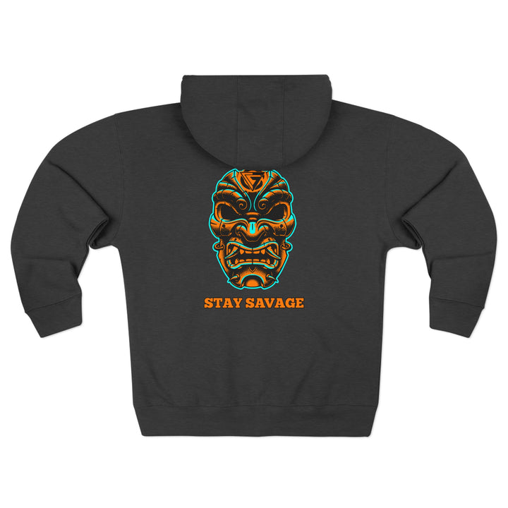 SAMURAI MAC AQUA ORANGE /STAY SAVAGE ZIP UP