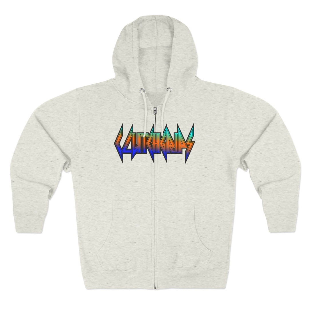 CG MAC THE LION TAMER BLUE ORANGE AQUA ZIP UP