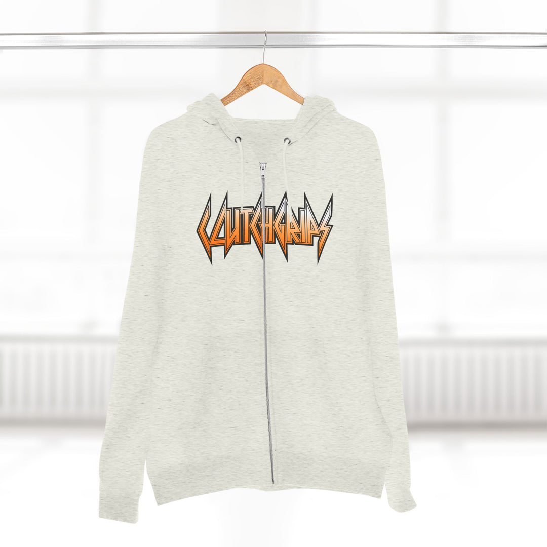 CG SKULLATOR SGL BELL DRAGON TIGER ORANGE WHITE  FADE /READY FOR WAR ZIP UP