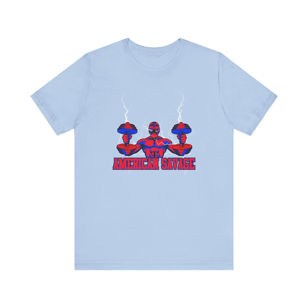 RIDE THE LIGHTNING RED BLUE  /AMERICAN SAVAGE