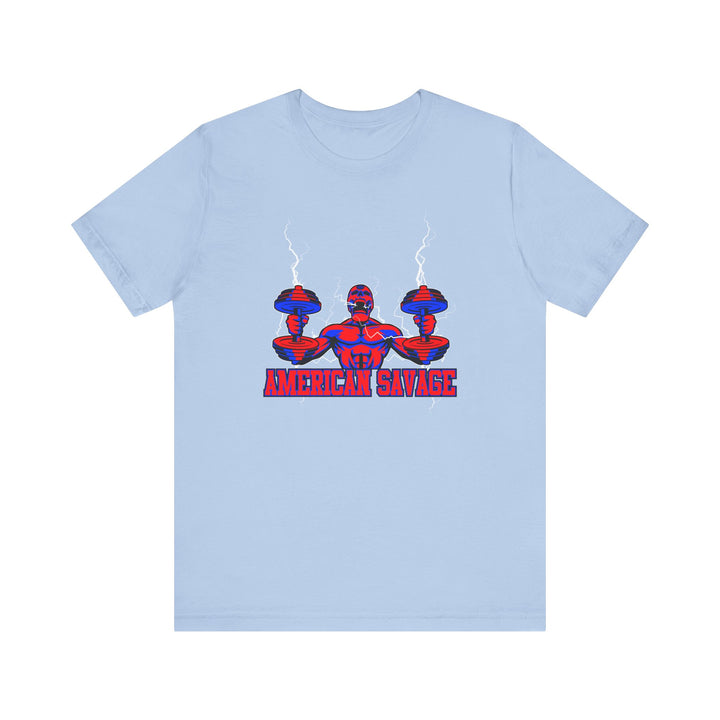RIDE THE LIGHTNING RED BLUE  /AMERICAN SAVAGE