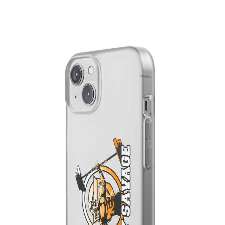 SPARTAN LIFT ORANGE WHITE PHONE CASE/STAY SAVAGE