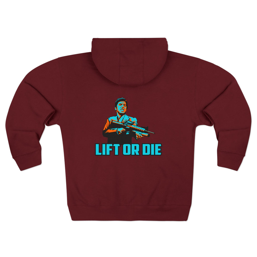 CG FINAL BOSS MIAMI COLORS/LIFT OR DIE ZIP UP TIK TOK