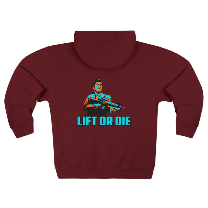 CG FINAL BOSS MIAMI COLORS/LIFT OR DIE ZIP UP TIK TOK