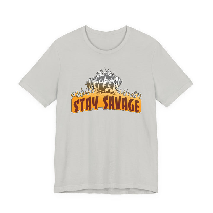 CG FIST WHITE ORANGE FADE /STAY SAVAGE