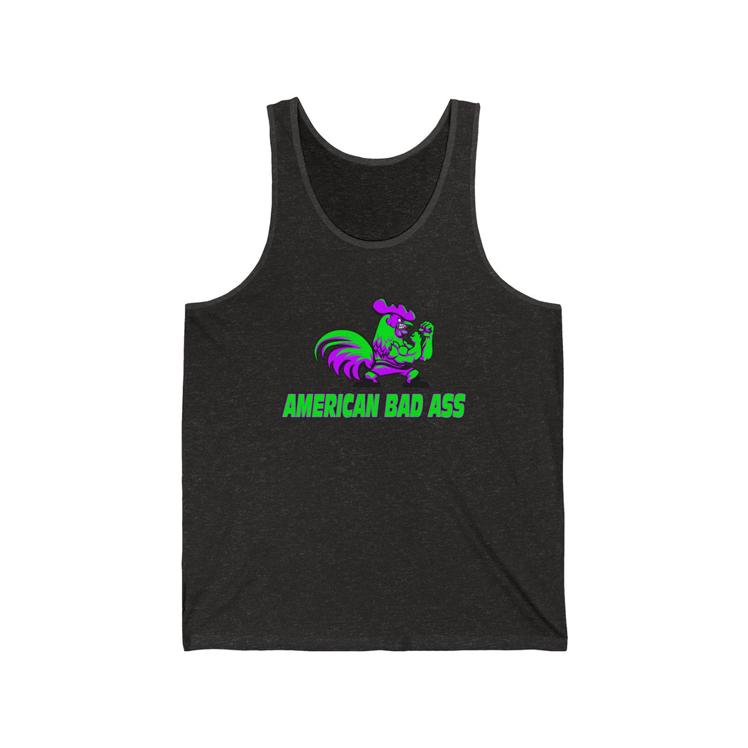 CG ANGRY ROOSTER GREEN PURPLE /AMERICAN BAD ASS