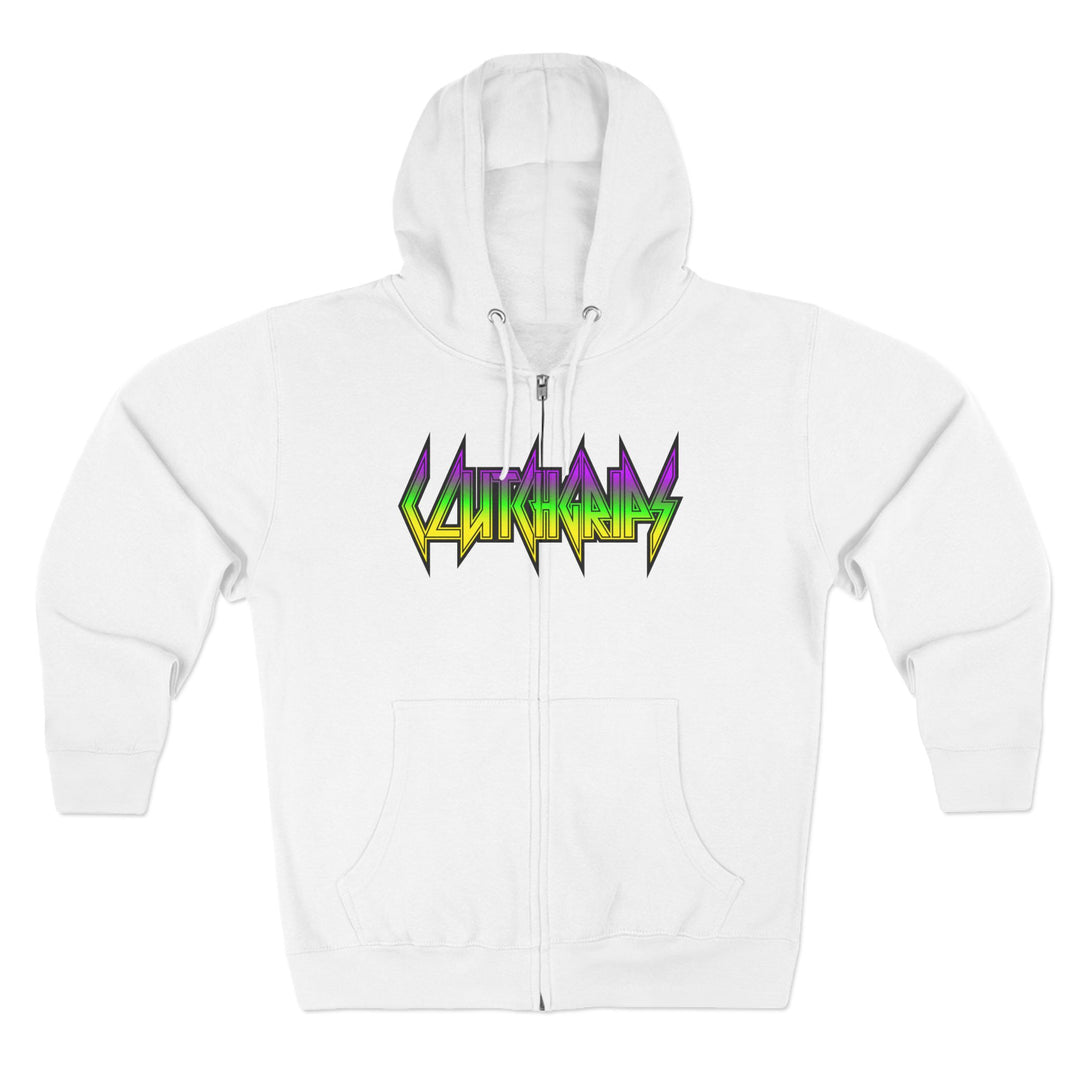 CG MAC SNAP DRAGON YELLOW GREEN PURPLE /LIFT OR DIE ZIP UP