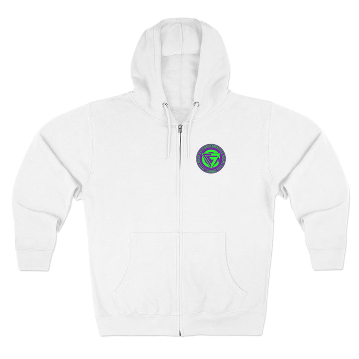 CG TIGER VS TIGER PURPLE GREEN /STAY SAVAGE ZIP UP