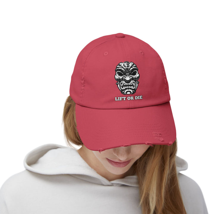 CG SAMURAI MASK WHITE BLACK/LIFT OR DIE CAP