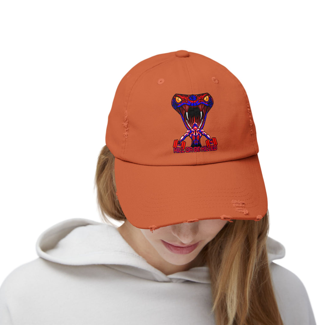 MAN VS VIPER RED BLUE /KILL OR BE KILLED CAP