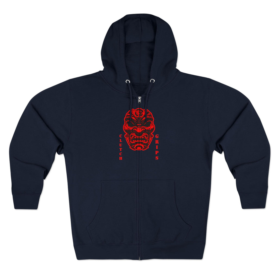 CG  NAVY SEAL TRIBUTE  RIP RED BLACK /DONT BE A BITCH ZIP UP