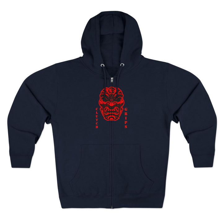 CG  NAVY SEAL TRIBUTE  RIP RED BLACK /DONT BE A BITCH ZIP UP