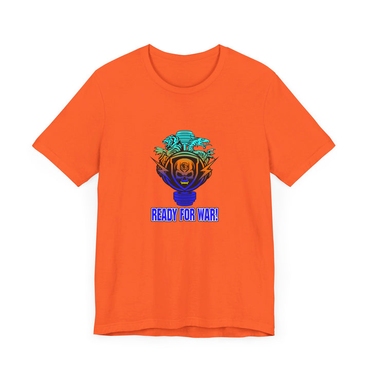 TIGER BELL VS DRAGON BLUE ORANGE AQUA/READY FOR WAR