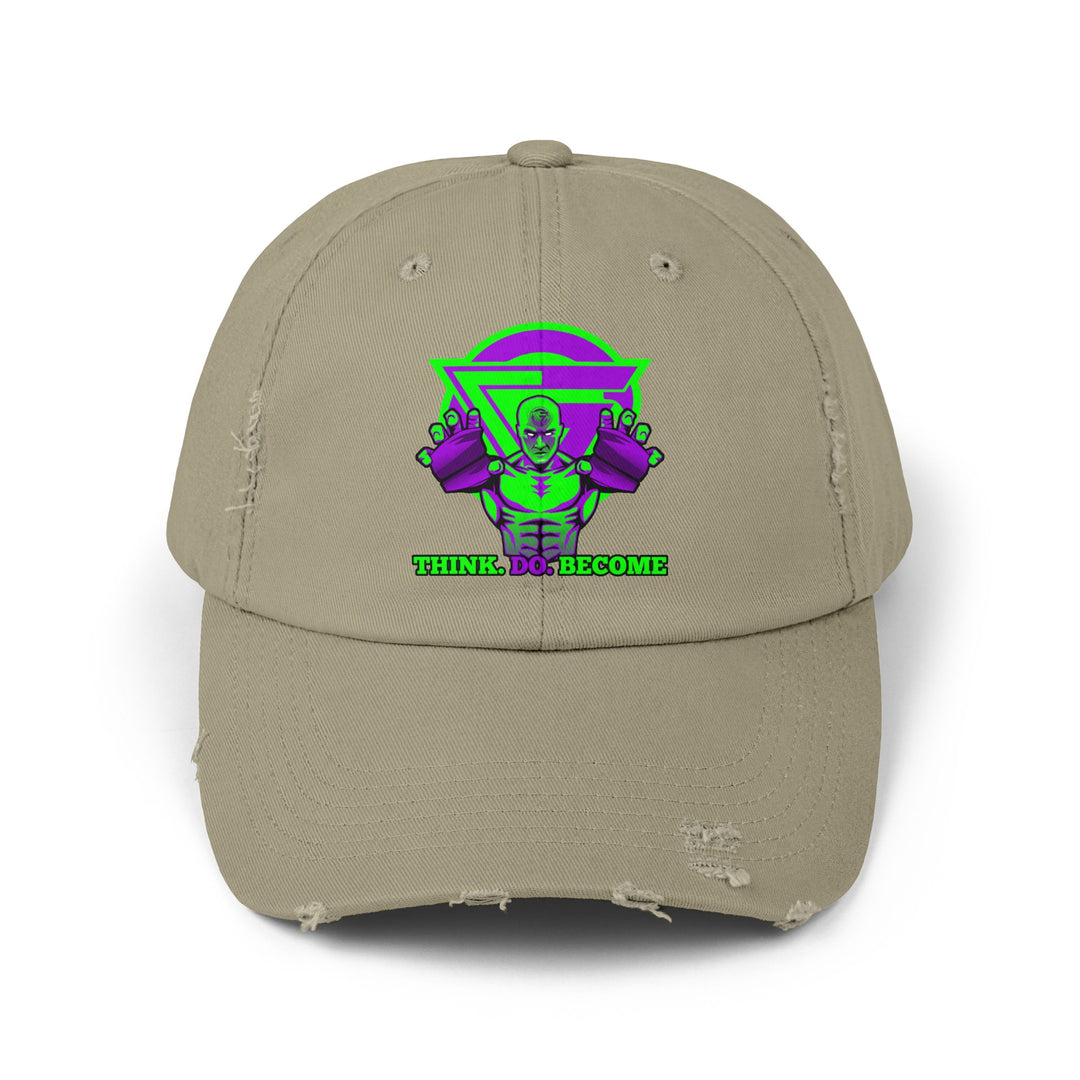 CG MONK MASTER PURPLE GREEN/THINK DO BECOME CAP
