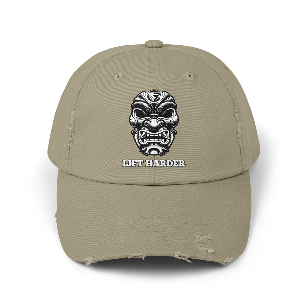 SAMURAI MASK WHITE/LIFT HARDER CAP