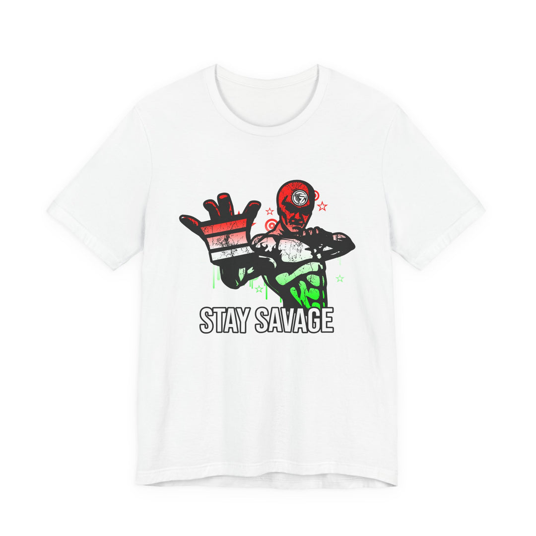 GRIP MASTER MAC RED WHITE GREEN FADE /STAY SAVAGE