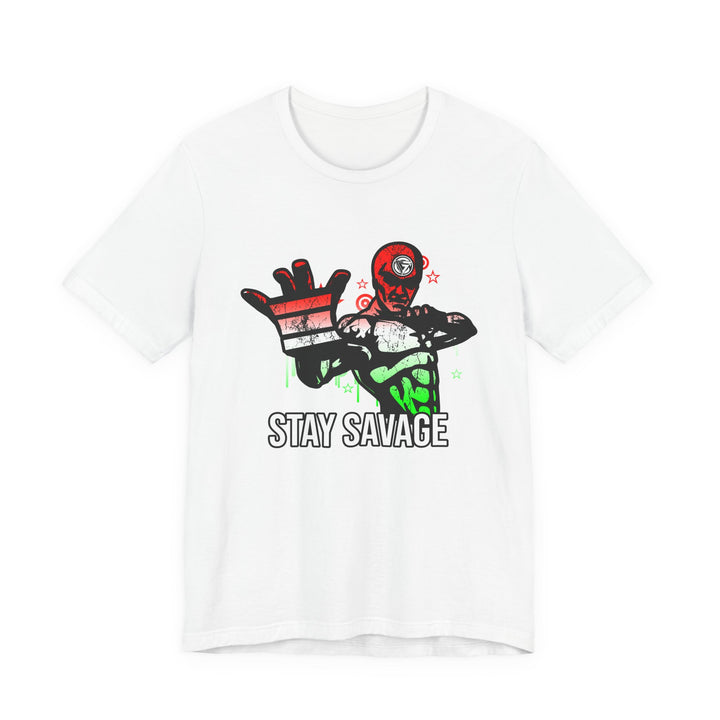 GRIP MASTER MAC RED WHITE GREEN FADE /STAY SAVAGE