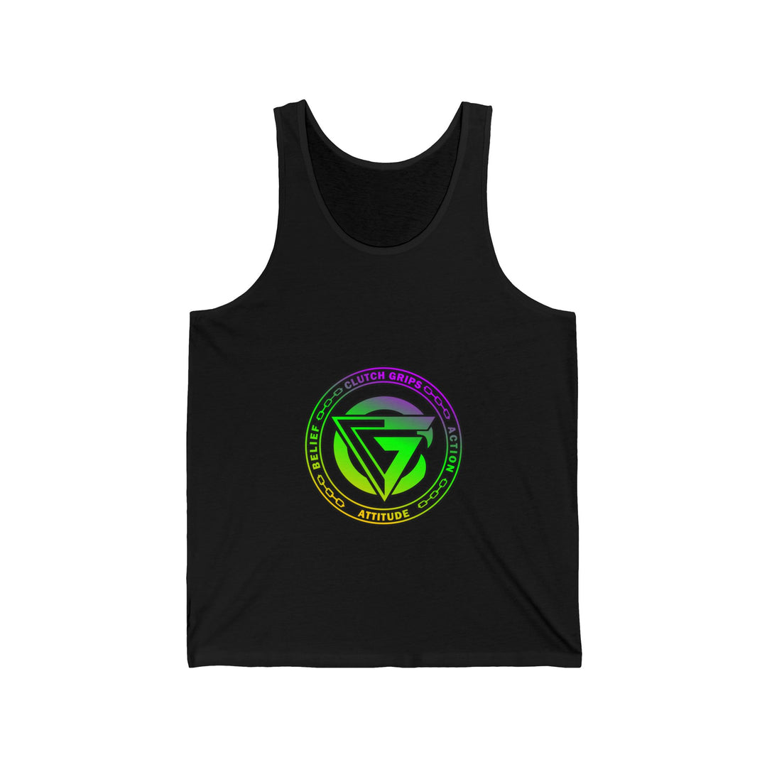 CG LOGO FADE/YELLOW GREEN PURPLE