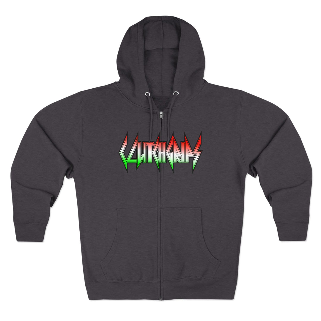 CG APE VS ZILLA RED WHITE GREEN FADE /DONT BE A BITCH ZIP UP