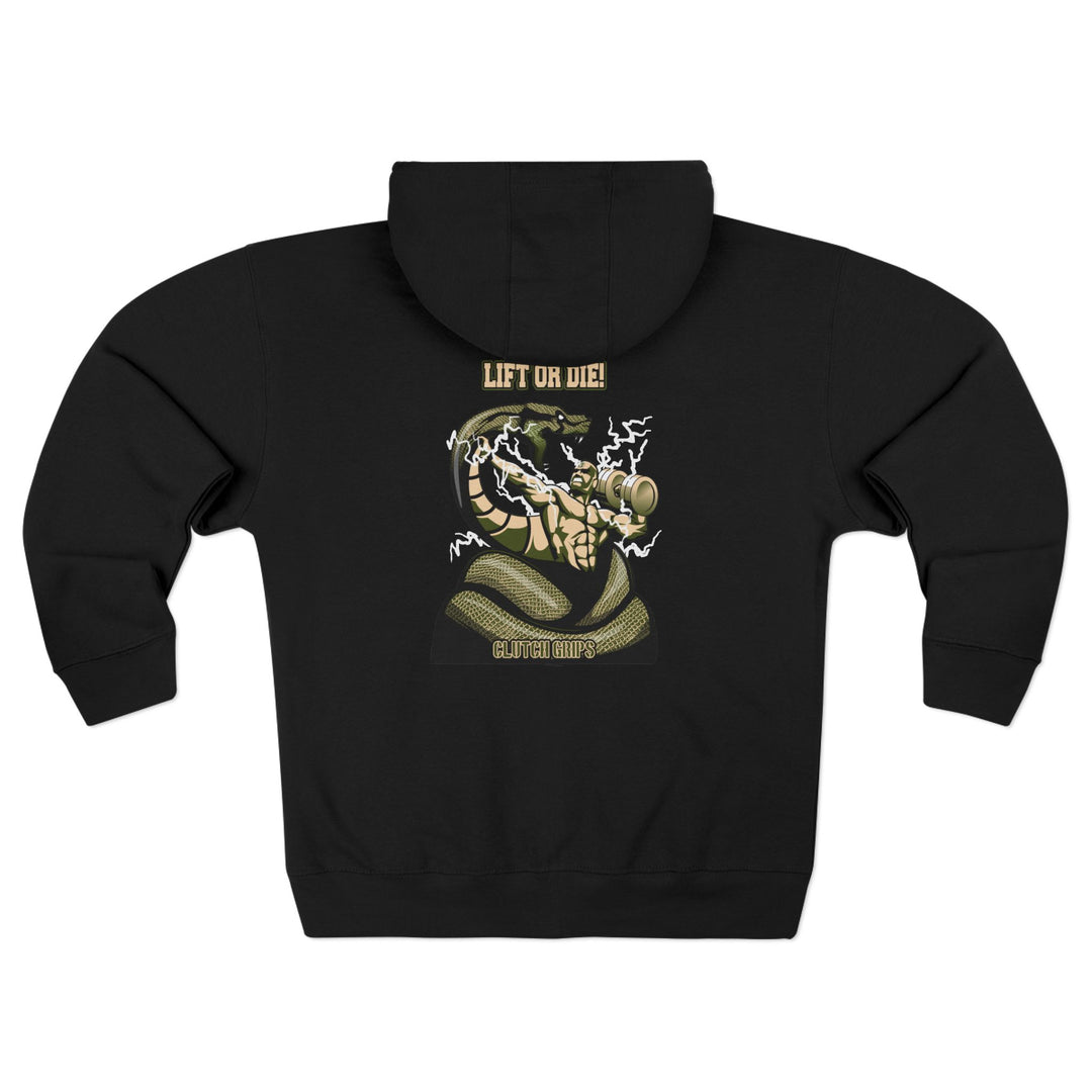MAC VS SNAKE DESERT SAND GREEN /LIFT OR DIE ZIP UP