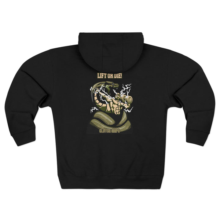 MAC VS SNAKE DESERT SAND GREEN /LIFT OR DIE ZIP UP