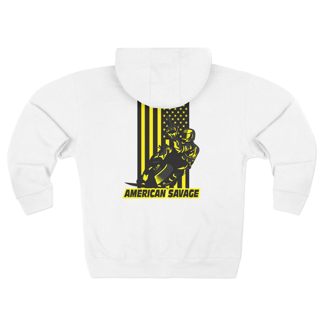 CG EZ RIDER YELLOW BLACK /AMERICAN SAVAGE ZIP UP