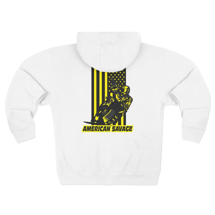CG EZ RIDER YELLOW BLACK /AMERICAN SAVAGE ZIP UP