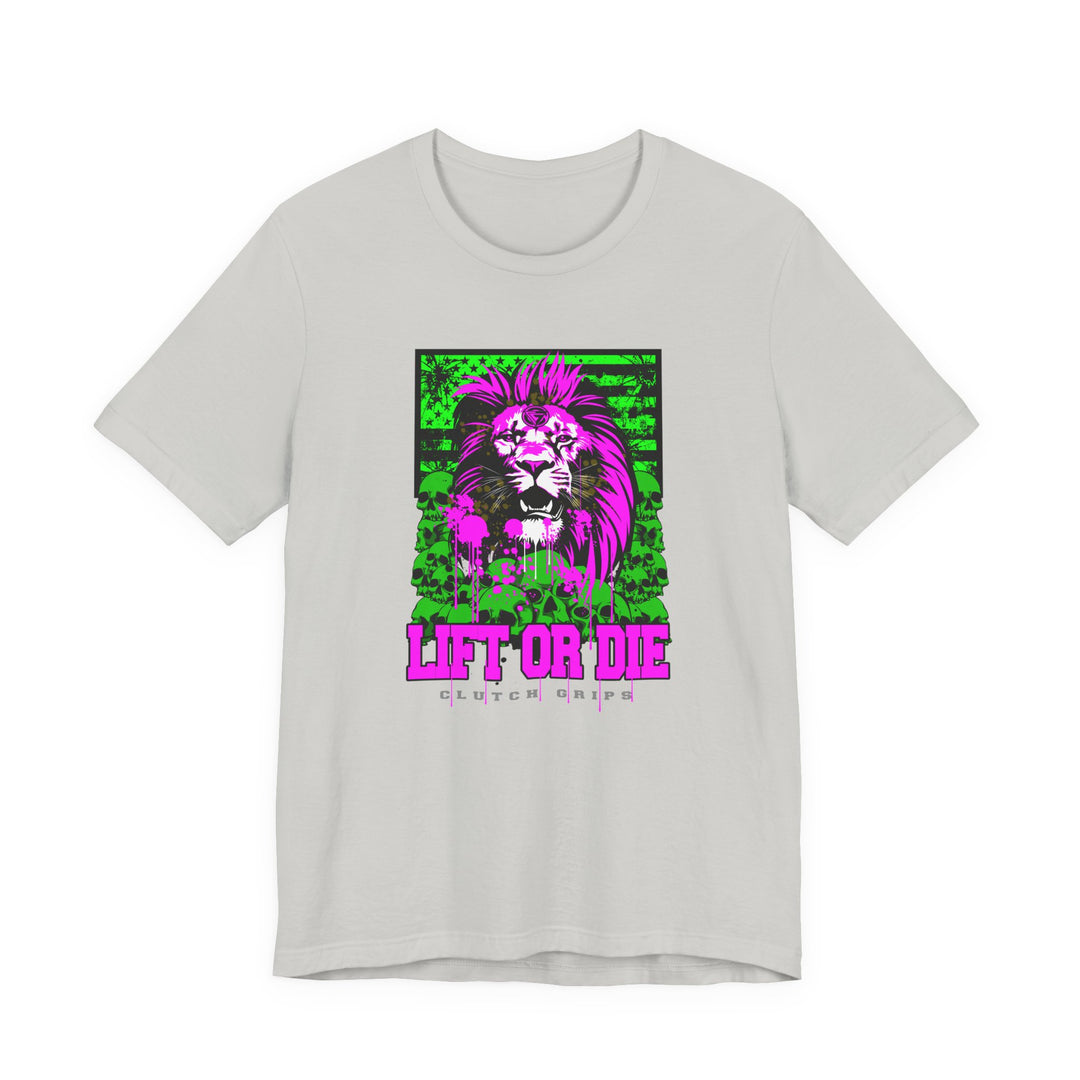 LION HEART PURPLEGREEN/LIFT OR DIE