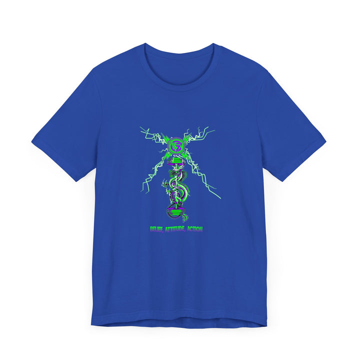 BARBELL DRAGON PURPLE GREEN