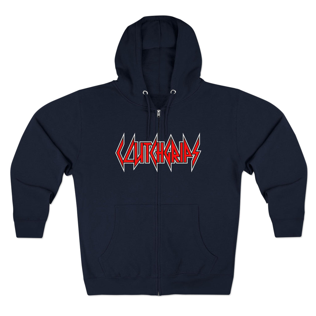 CG  NAVY SEAL TRIBUTE  RIP RED BLACK /WELCOME TO THE JUNGLE ZIP UP
